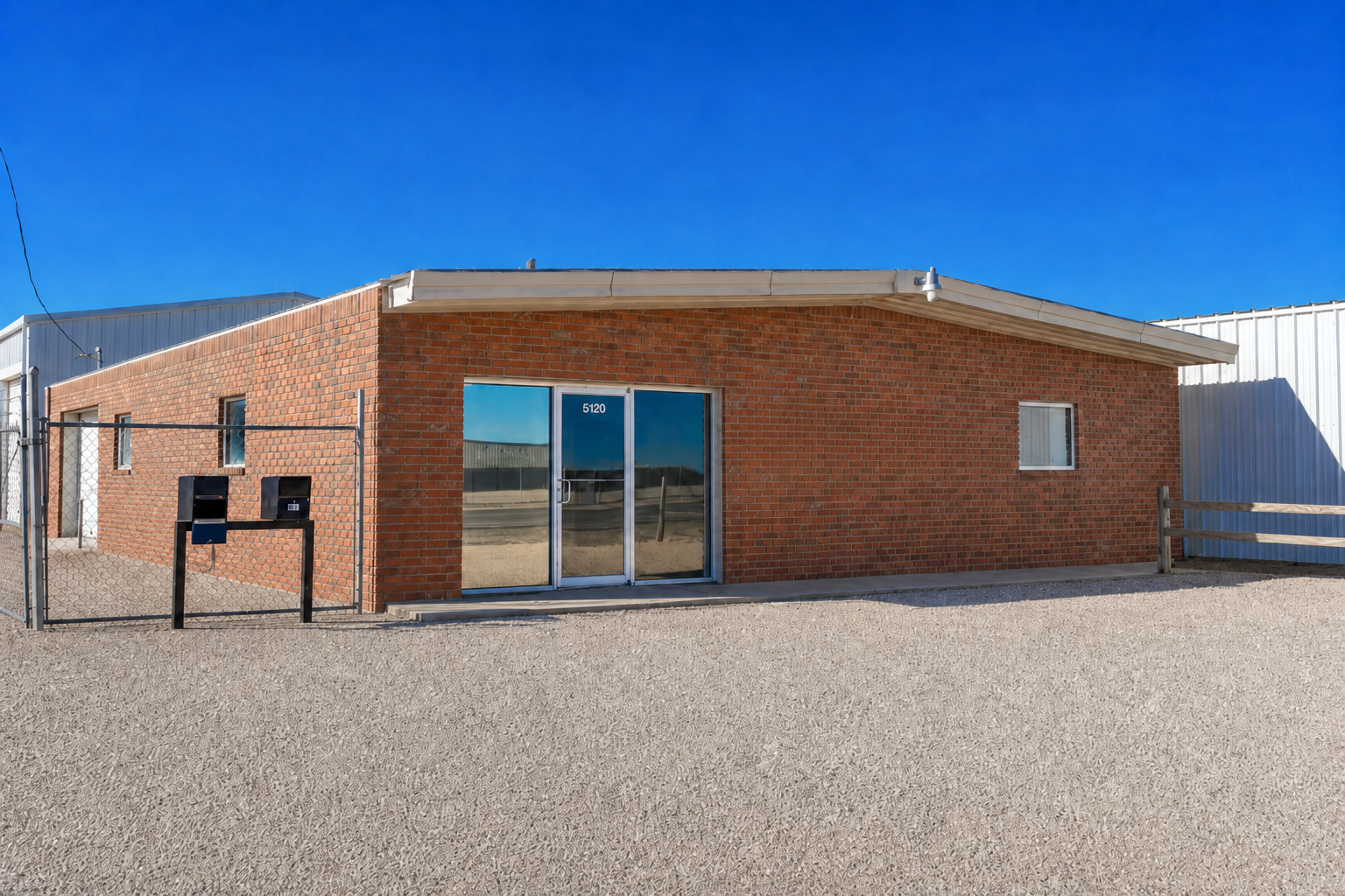 5120 N Prince #1 office and workshop building at North Prince Business Park, Clovis NM